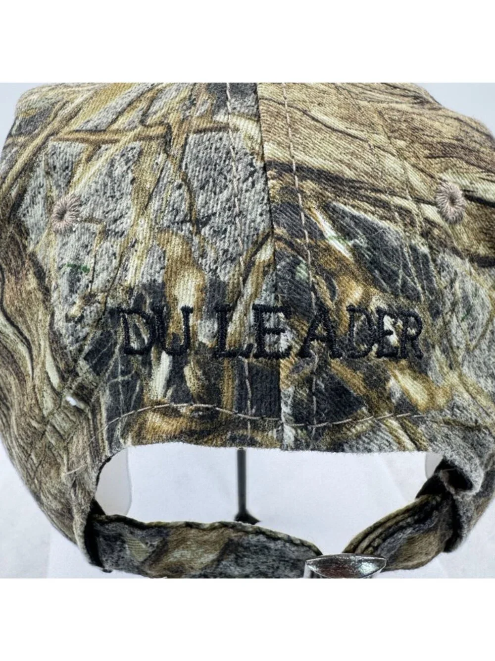 Ducks Unlimited Camouflage Cap Adjustable Strap Embroidered Logo DU Leader Hat